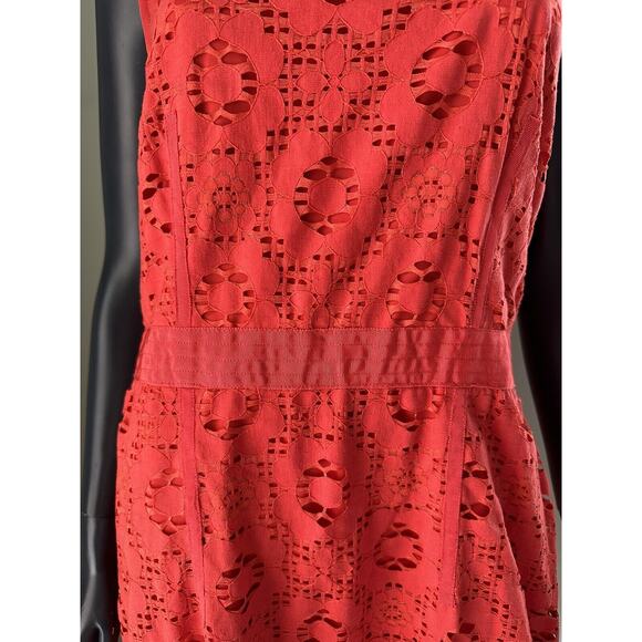 M.S.S.P Orange Lace Dress XL NWT MSRP $128.00 - Picture 3 of 11